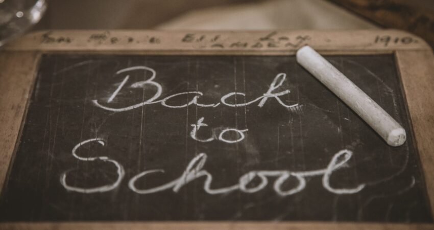 Back to School chalk